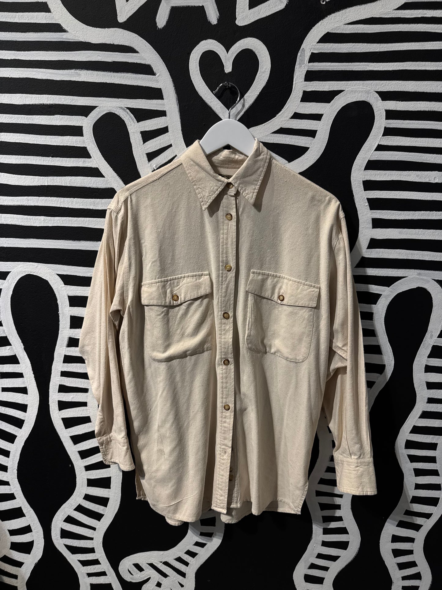 Spray painted Button Down