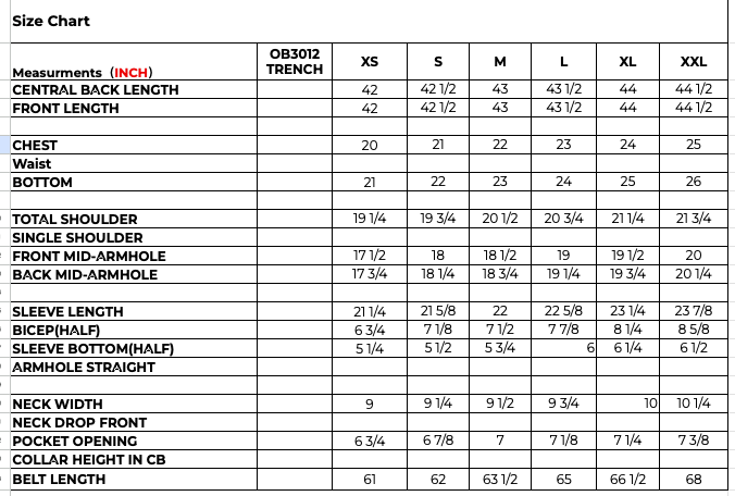 Gradient Trench Coat