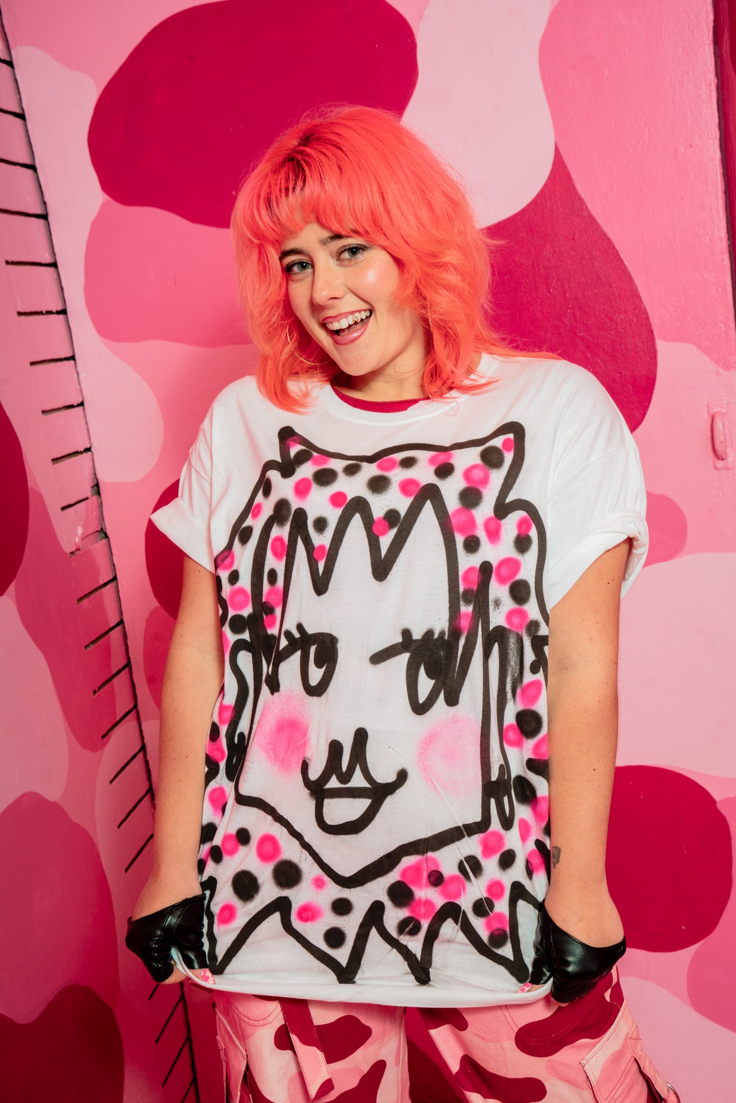 Ooh Baby Spraypainted TShirt