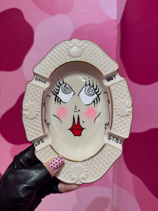 Handpainted Ash Tray