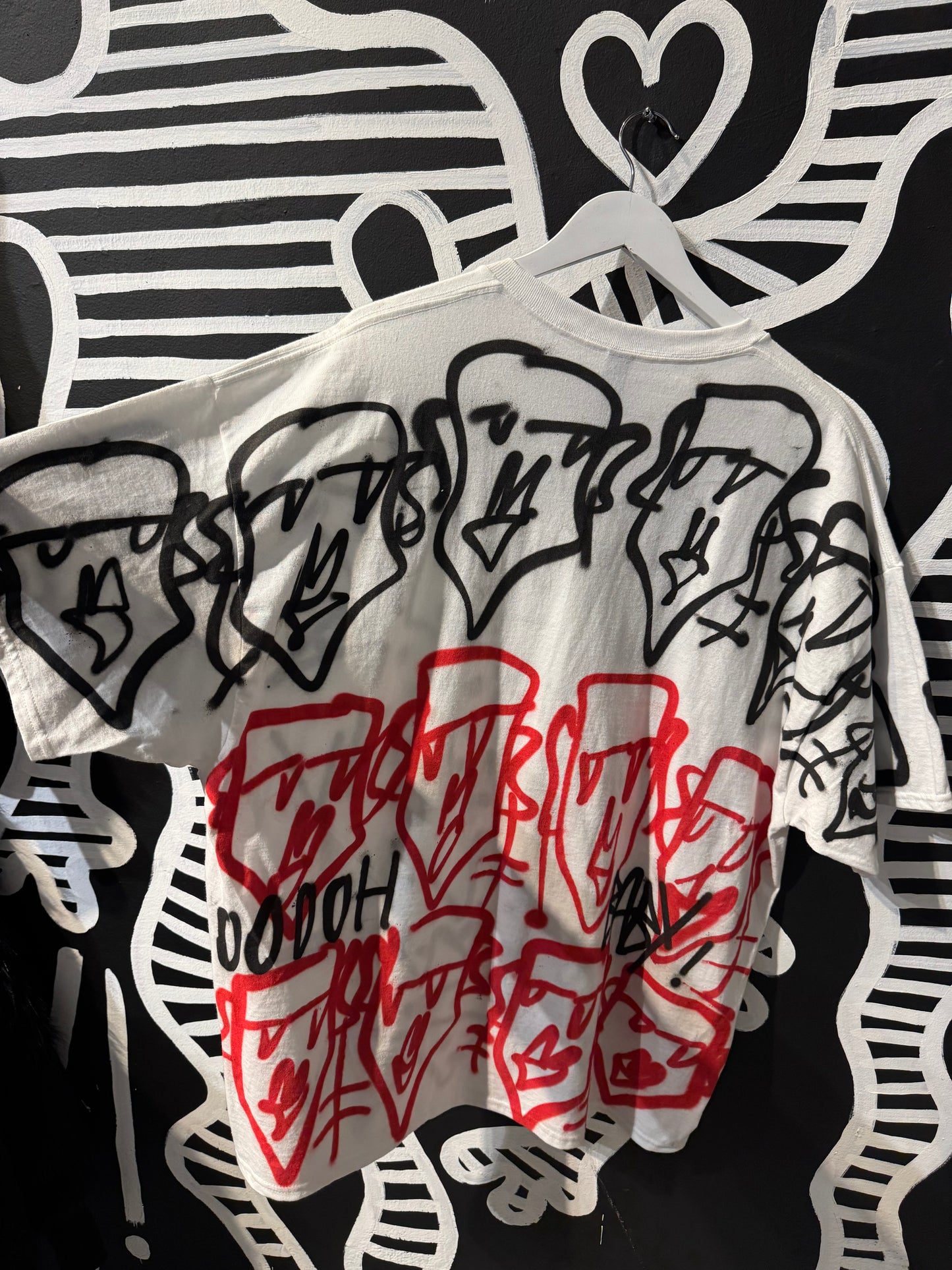 Ooh Baby Spraypainted Tshirt