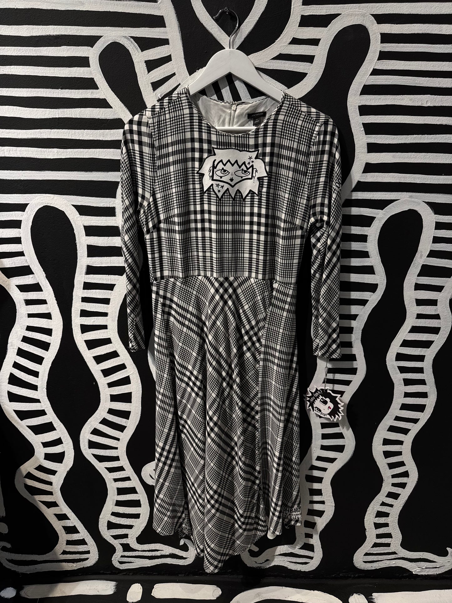 Painted Patchwork dress