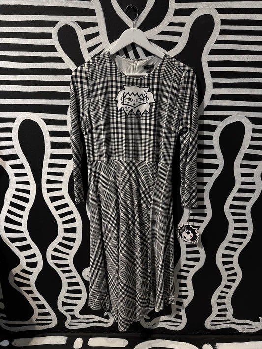 Painted Patchwork dress