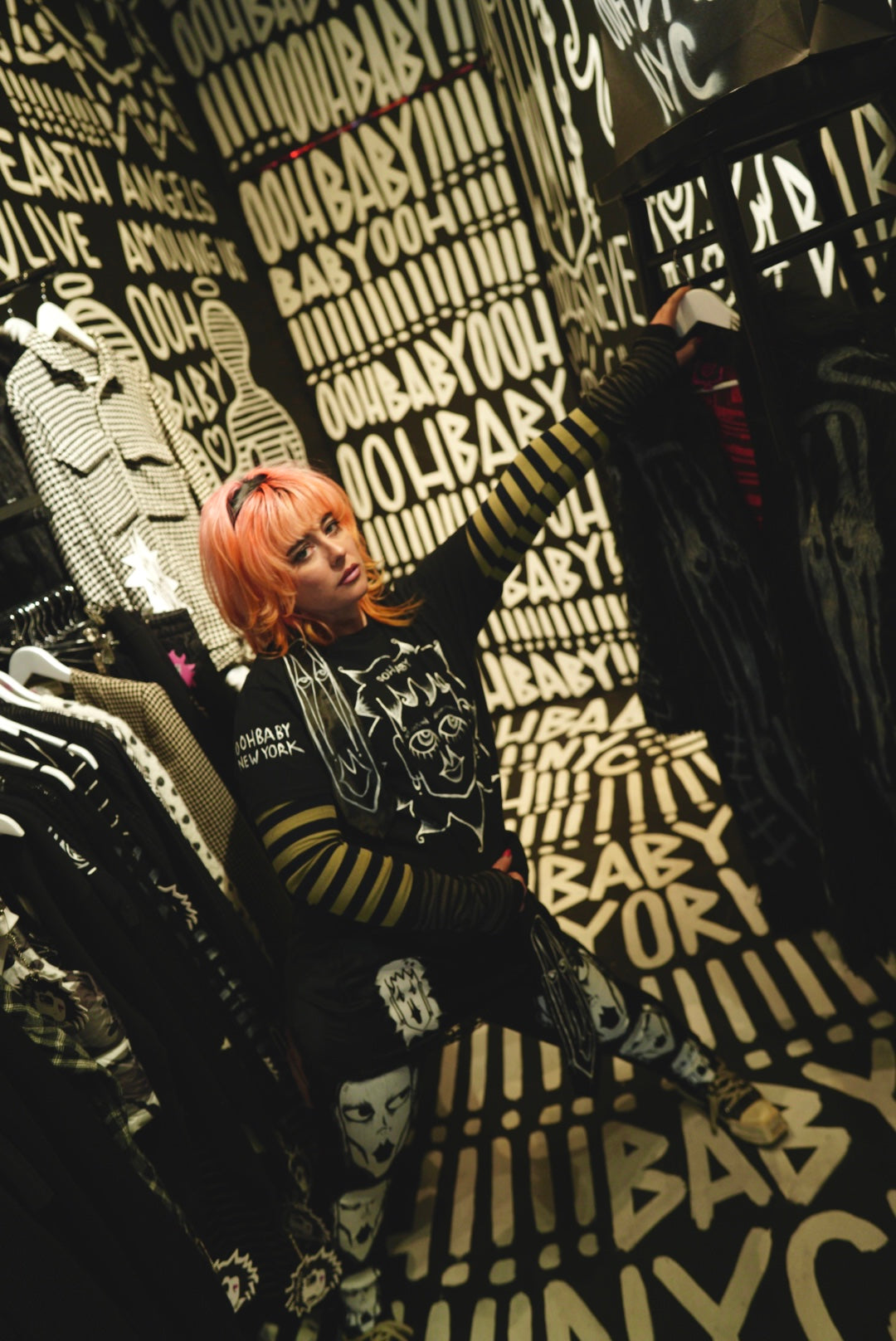 Miss Anika's Tshirt- Handpainted