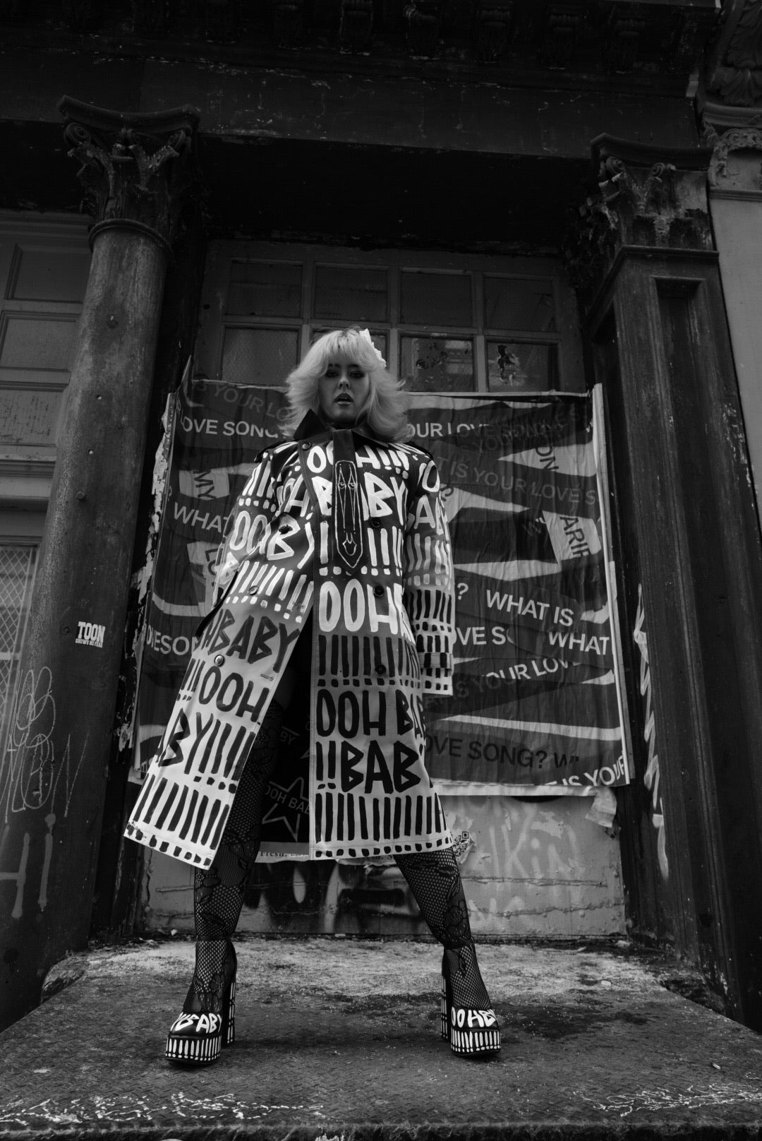 Handpainted Ooh BABY!!!! Gradient Trench
