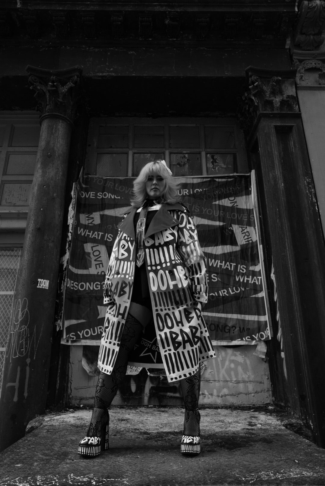 Handpainted Ooh BABY!!!! Gradient Trench