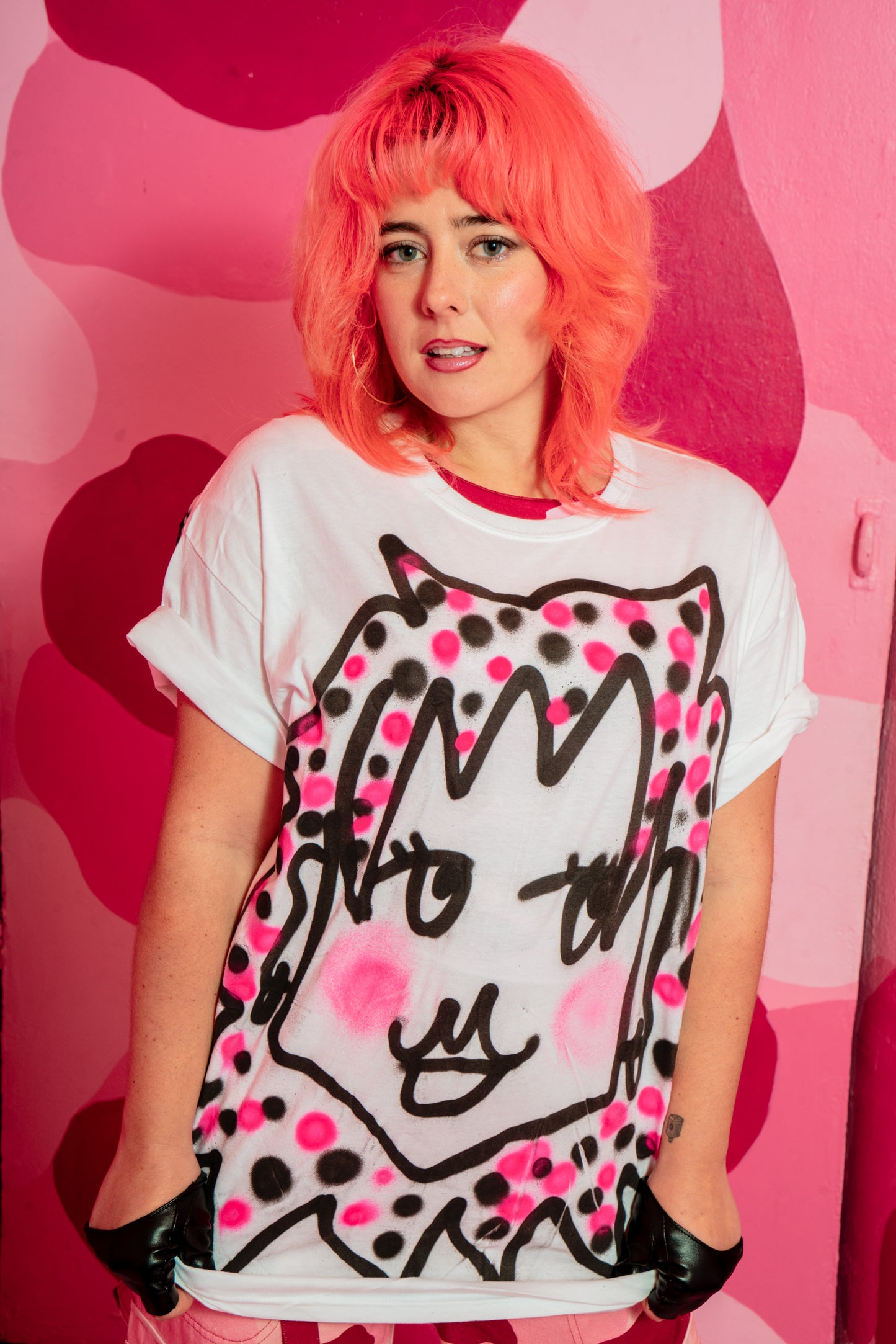 Ooh Baby Spraypainted TShirt