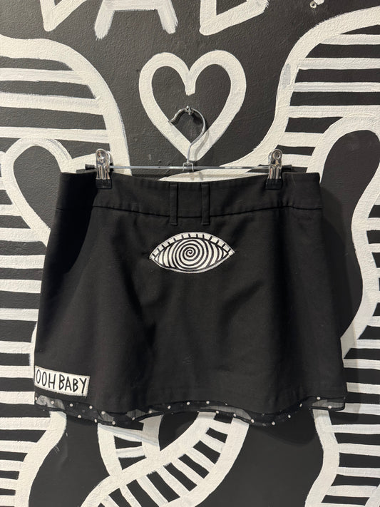 Patchwork Mini Skirt