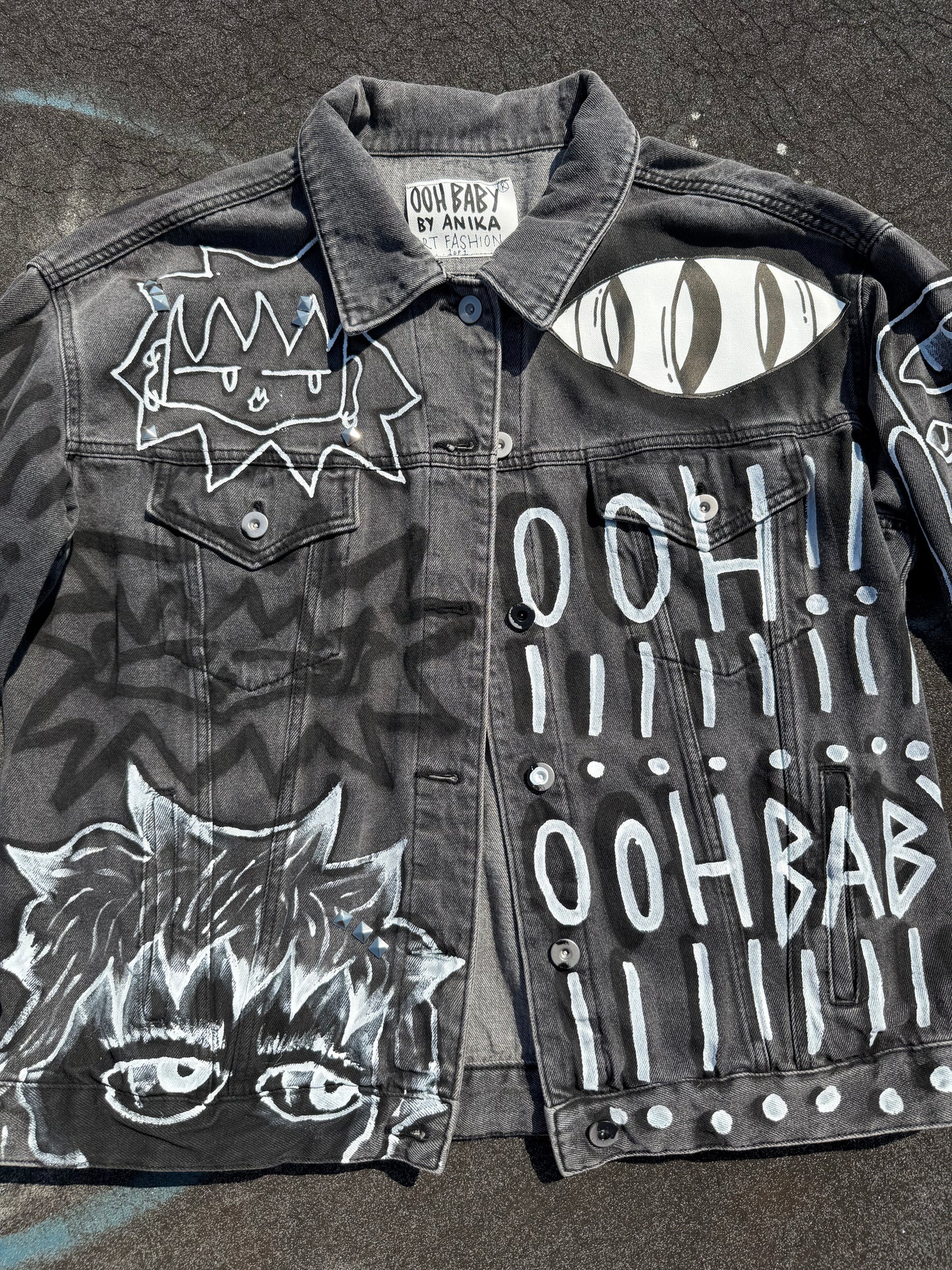 Two sides Denim Jacket