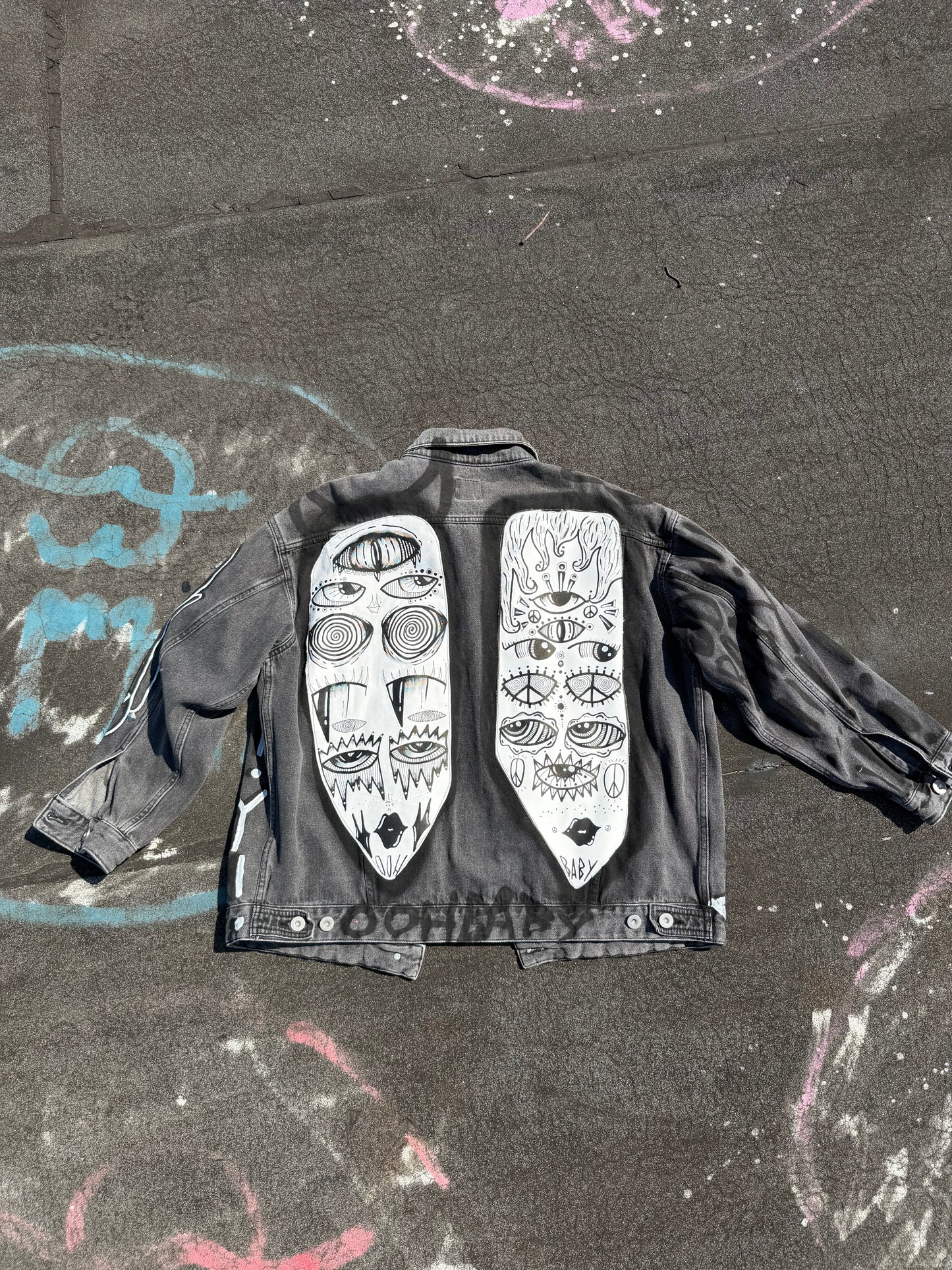 Two sides Denim Jacket