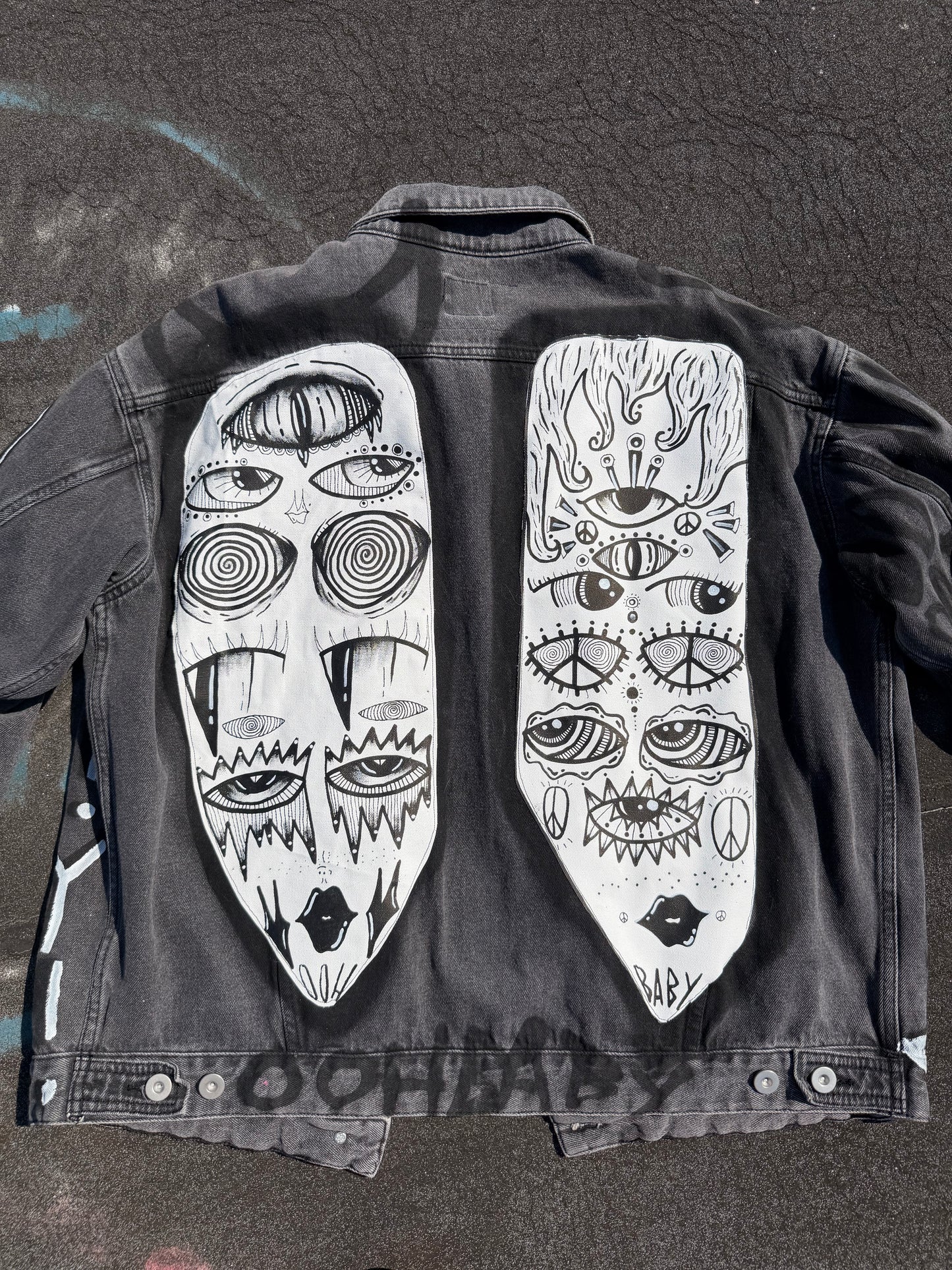 Two sides Denim Jacket