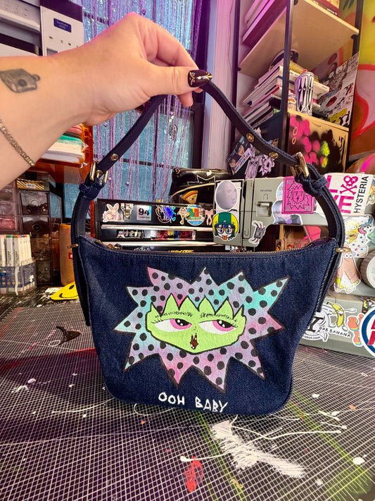 Denim Baddie Bag