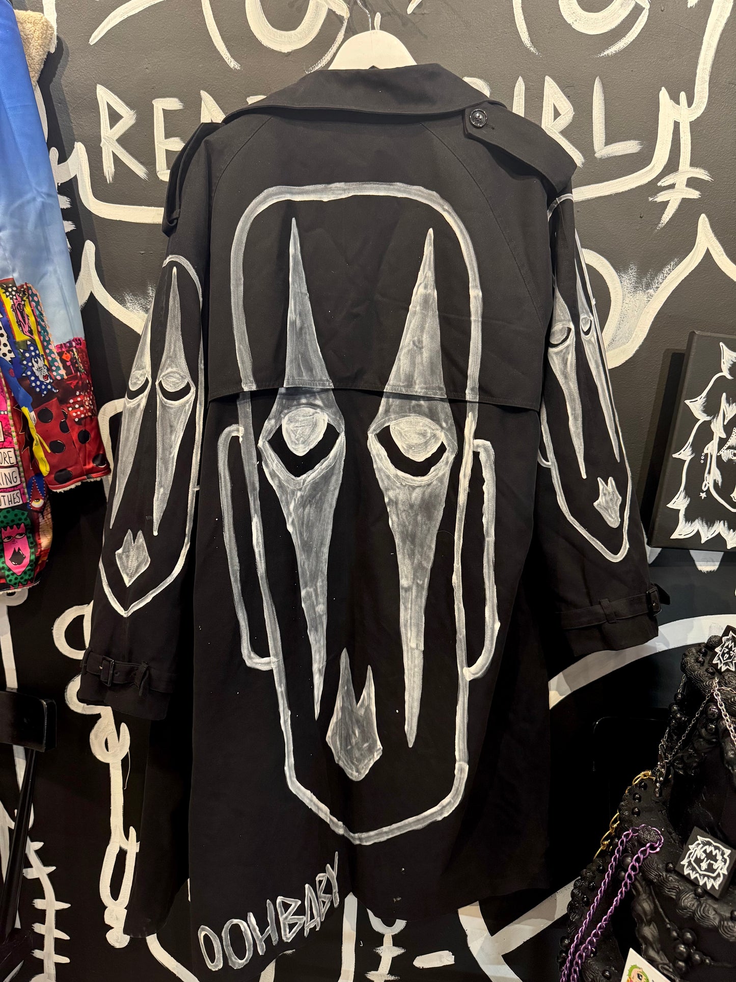 Handpainted Trenchcoat