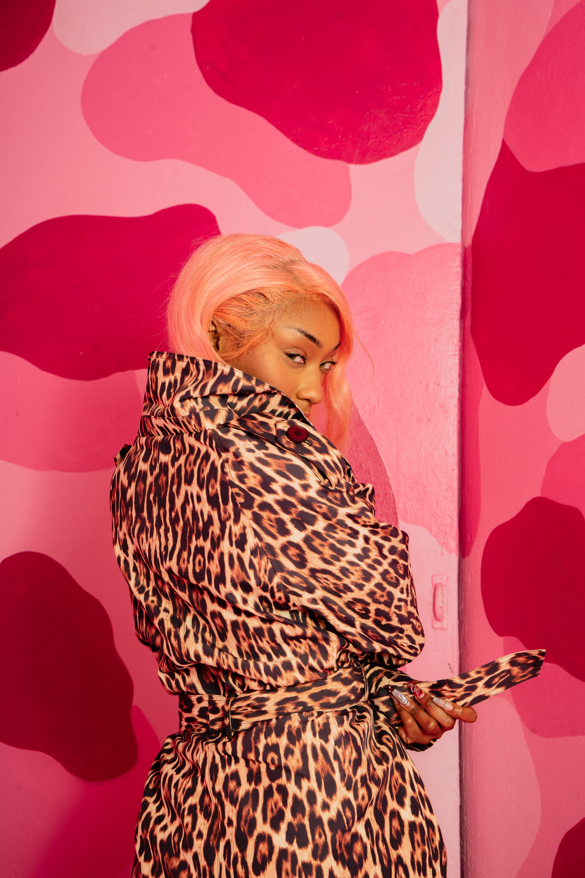 Cheetah Trench Coat – OOH BABY BY ANIKA