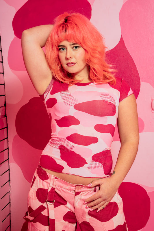 Pink Palace y2k Tshirt