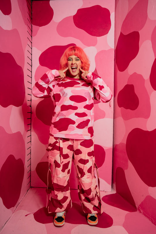 Pink Palace Cargos Pants