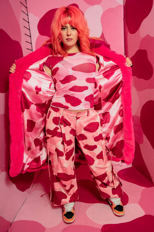 The Pink Palace Faux Fur