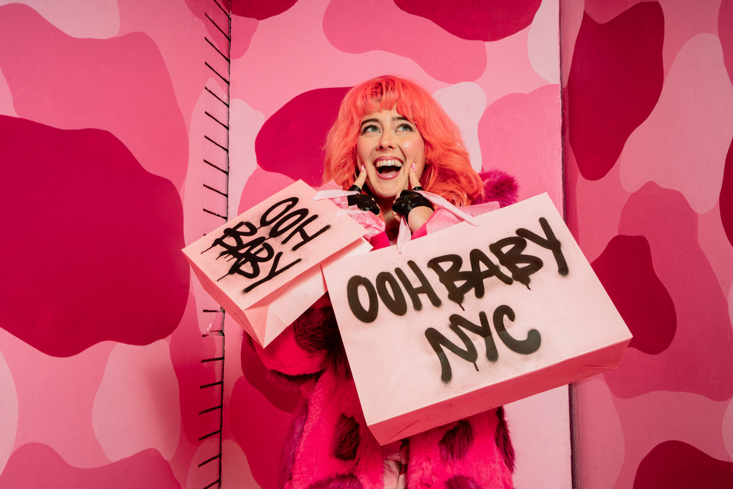 Ooh Baby Spraypainted Retail Bags! (For Gifting)